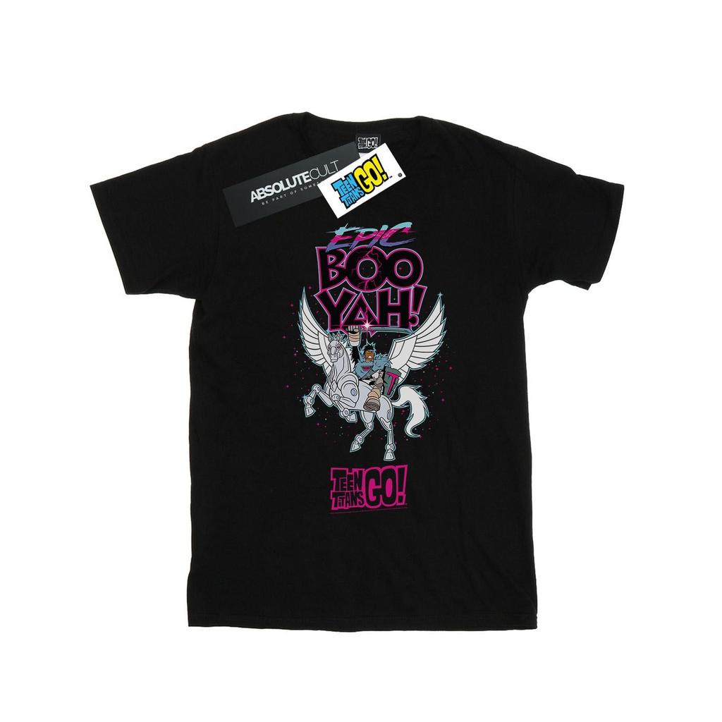 DC Comics Boys Teen Titans Go Epic Boo Yah T-Shirt