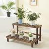 Multi-layer Solid Wood Indoor Balcony Plant Stand
