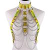 Holographic Chain Harness Women Body Fetish Clothing  Clothing