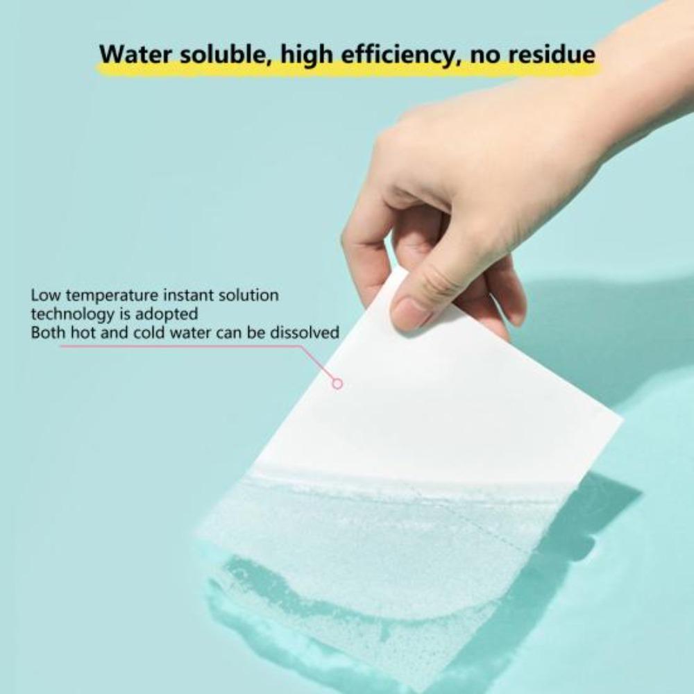 30pcs Washing Powder Nano Super Concentrated Washing Powder In Sheets