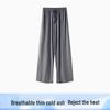 Women's Summer Modal Loose Wide-Leg Pajama Trousers - Breathable and Outdoor-Friendly Ice Silk Home Pants.
