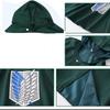 Attack on Titan Hooded Scout Regiment Wings of Freedom Halloween School Festival [COSSA] Cape, Costume, Cosplay, (XXL)