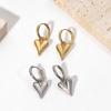 Fashion Forward Heart Ear Rings Heart Huggie Hoop Earrings for Fashion Lovers