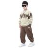 Boys' Plus-Size Sweatshirt & Sweatpants Set - Trendy Two-Piece for Spring & Autumn