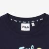 [fila Kids] Smile Graphic Short Sleeve   Shorts Set Up  Fk2fsf2202x Did  q0zFk2fsf2202xDid