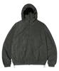 Filluminate Crease Washed Windbreaker-Black