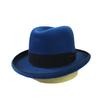 Shangxin Cross-Border Hot-Selling Wool Hat, Bow Webbing Decorative Felt Hat, Fashionable Pure Wool Top Hat