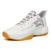 Anta Attack 3 Anti Slip Wear Resistant High Top Basketball Shoes Men's White Sneakers 112131609-6