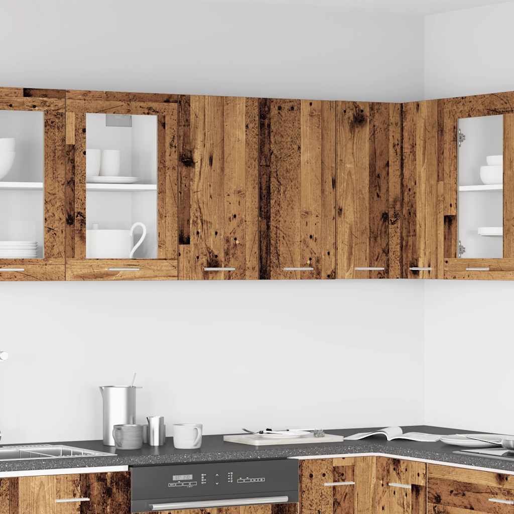 Wandküchenschrank Altes Holz 60x31x60 cm Leimholz