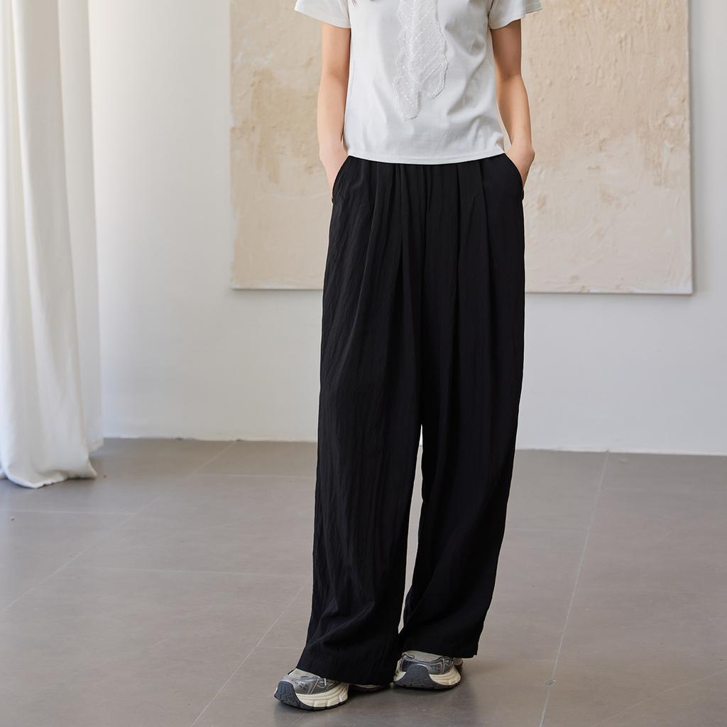 Simple Commuting Casual Versatile Wide Leg Pants