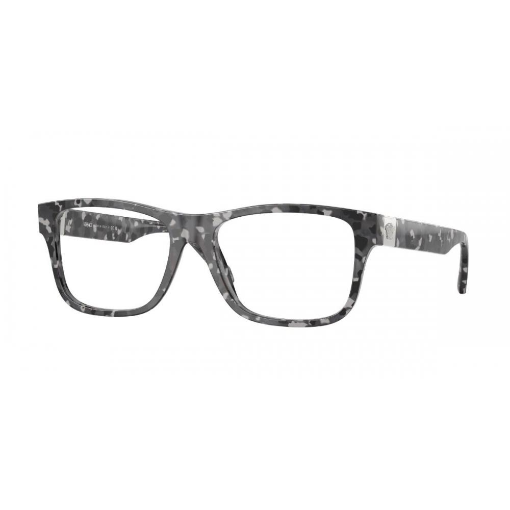 

Versace Men Eyeglasses Ve3380 5546 Grey Black Tortoise/54-17-145