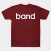 Asian Size Cotton Unisex Tshirt Print T-shirt Band T-shirt No-Cut Print Regular Fit