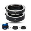 JJC Digital Ring Set for Canon RF Includes Extension Tubes for Canon EOS R5 Mark and Ra Includes Body Cap and Rear Lens Cap Close-Up Cameras,