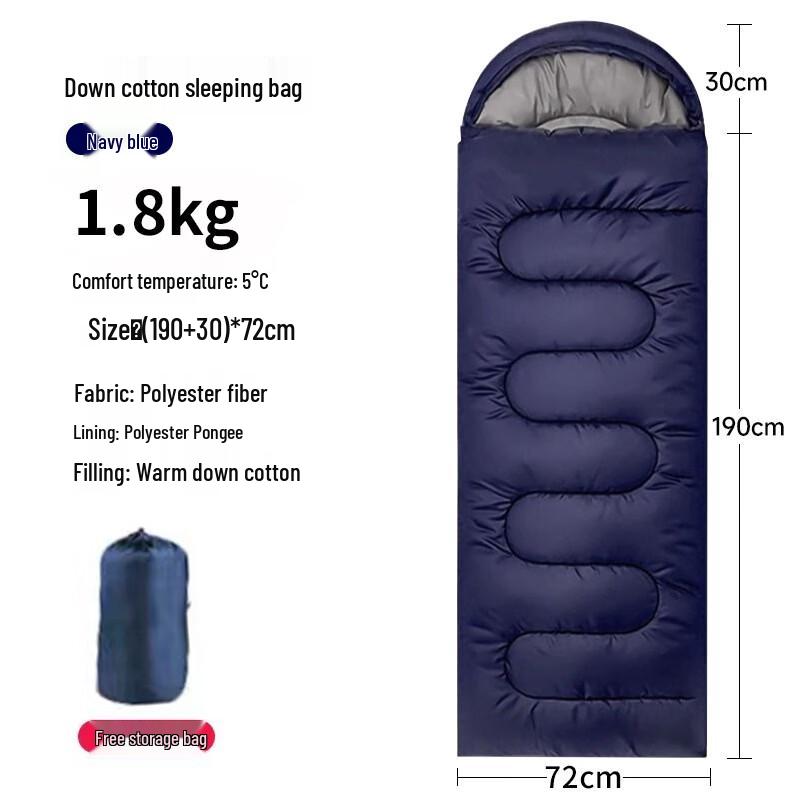 

Adult Portable Winter Sleeping Bag