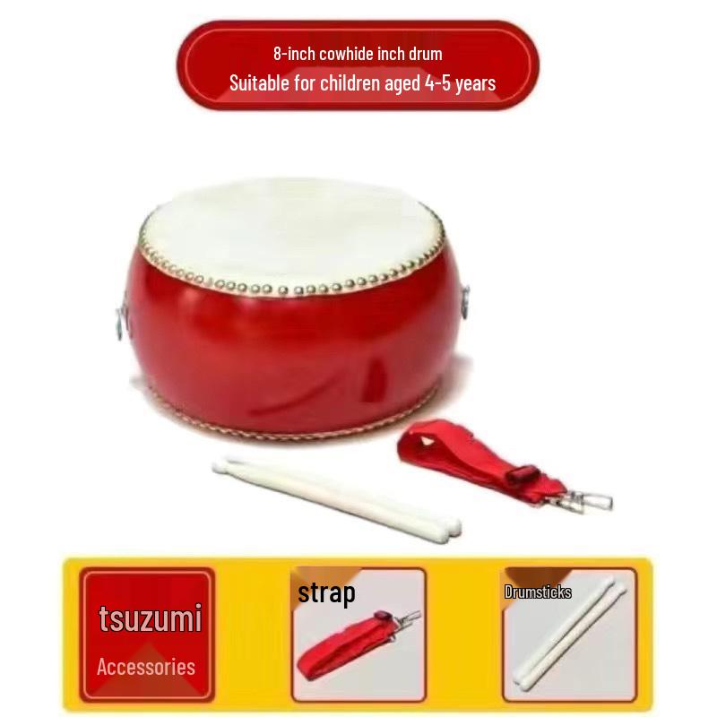 Durable Cowhide Tanggu Drum for Kids