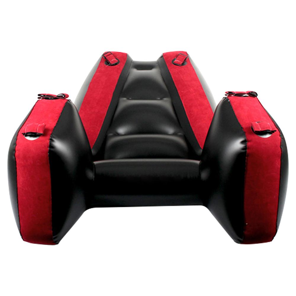 Split Leg Sofa Matte SM Bondage Voksenspill Sex Stol Seng med stropper Sexmøbler Hjelpemiddel Oppblåsbare Sexverktøy For Par Kvinner