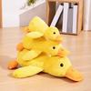 Yousheng Dog Toys Duck Shape with Sound Chew Toy Soft Safe Odor-Free Interactive Stress Relief Plush Toy for