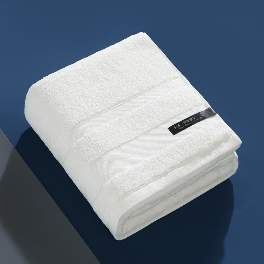 Spot large thickened cotton souvenir towel hotel men's sports face towel plain color broken gear water absorption