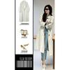 2025 Spring Korean Minimalist Women's Trench Coat: Relaxed, Fashionable, and Casual for Commuting