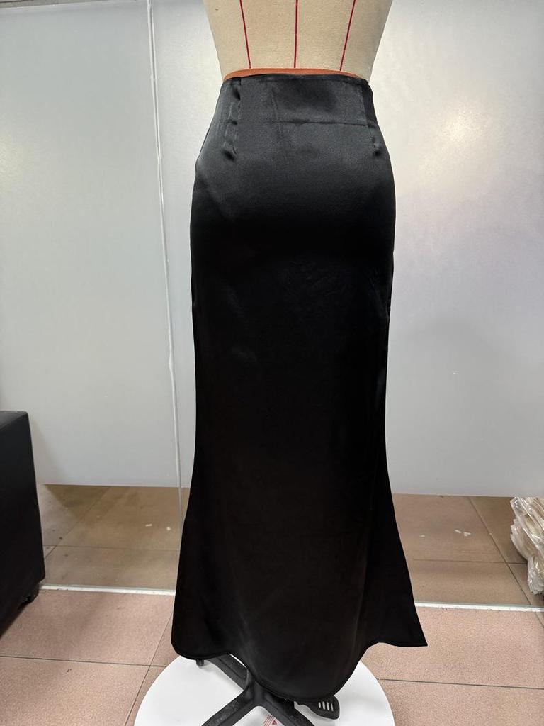 Satin Midi Mermaid Skirt - New Autumn Colors