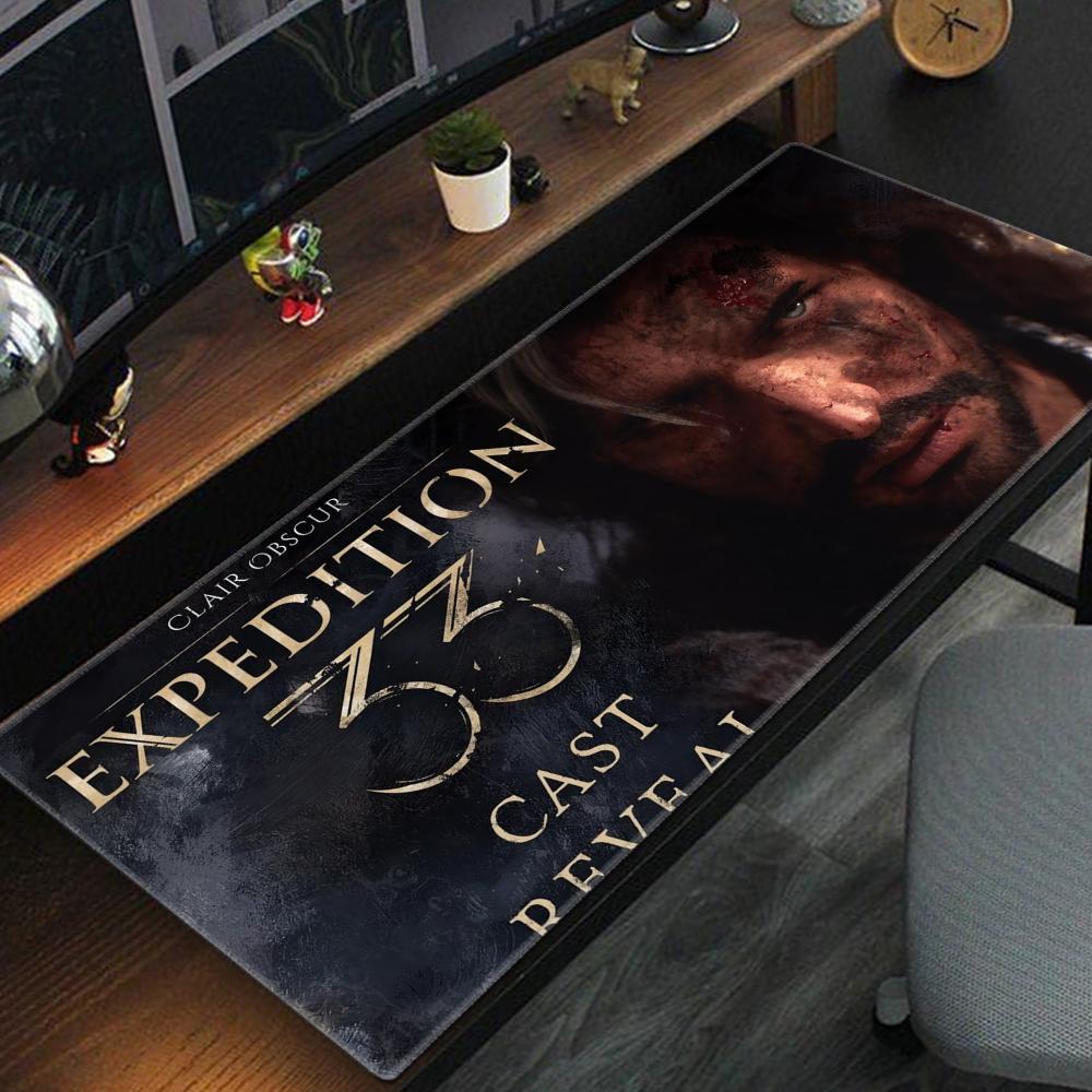 Clair Obscur Expedition Tappetino per Mouse Tastiera Mouse Mat Grande Mousepad da Gioco Accessori da Gioco Armadio PC XXL Tappetini da Scrivania xCM