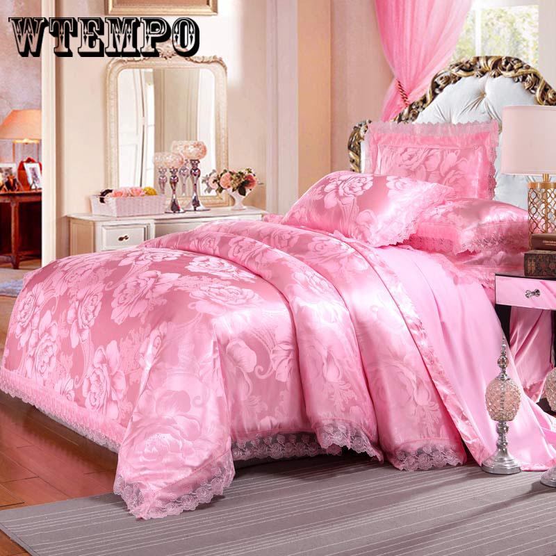 Buy Bedding Sets Printed Queen Size Bedclothes Pillowcases Bed Sheet Duvet Cover Set at