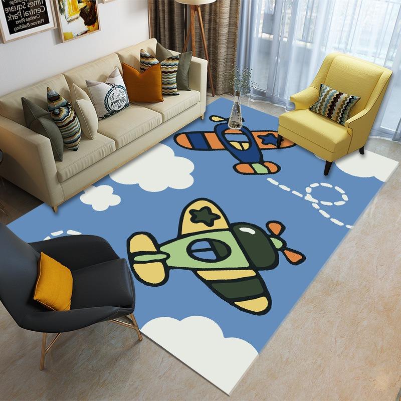 Kids' Room Play Carpet Protective And Soft With Cute Cartoon Anime Characters Decoration Mat For Playroom Living Room