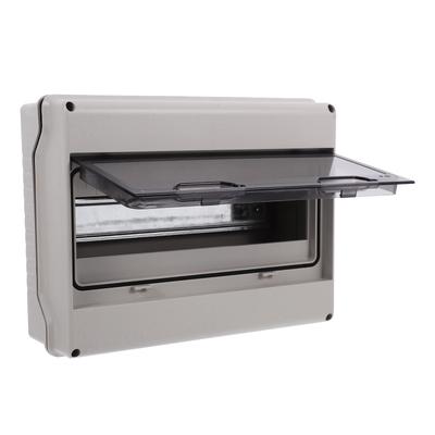 Waterproof Electrical Distribution Box for Outdoor Indoor Use 3-Circuit Breaker Enclosure Solar Photovoltaic Rv Temporary Power