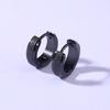 Hoop Earrings for Men Small Earings Stainless Steel Punk Hip Hop Male Women Jewelry
