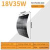 New Flexible Solar Panel 18V Household Photovoltaic Module Single Crystal Solar Panel Power Generation System