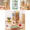Wooden 3in1 Stack And Roll Dice Game For Family Fun And Brain Development