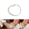 Chic Alloy Plated French Baroque Pearl Bracelet For Women Summer 2024 Collection