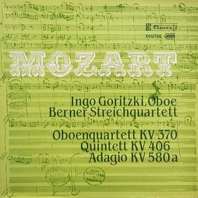 LP Record INGO GORITZKI BERNER STREICHQUARTE  Mozart Oboe Quartet KV 575 Quintet D8406 CLAVES 1984 Switzerlan Classical Used