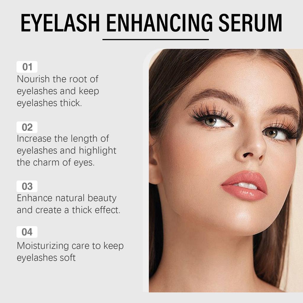 Eyelash Serum, Eyelash Serum Eyelash Growth Serum For Thickness Healthier Eyelash - For Extensions & Eyebrows Lashes 5ml