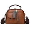 Luxury Women's Soft Leather Top-Handle Bags Design Shoulder Messenger Bags High Quality Handbags and Purses Commuting Sac a Main