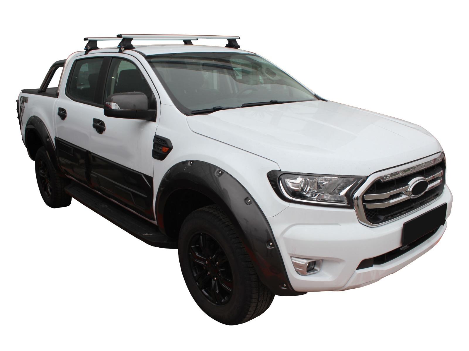 

Перемычки на гладкую крышу (2 шт, Asaf V4) для Ford Ranger 2011-2022 гг