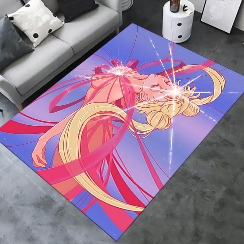 Sailor Moon Chair Mat: Office Carpet, Oversized Rug for Home Decor, Sofa Mat, Desk Protector, Gift I