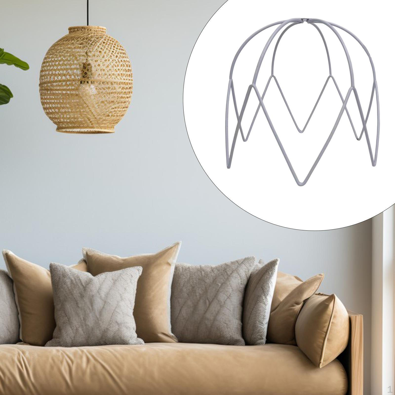 

Абажур Рамка Кольцо Подвесной Светильник Декоративная Проволочная Клетка для Стены A