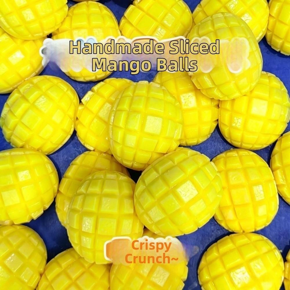Formbares Knisterndes Mango Squishy Spielzeug Soundeffekte Realistische Früchte Kneten Kinderspielzeug Geschenke