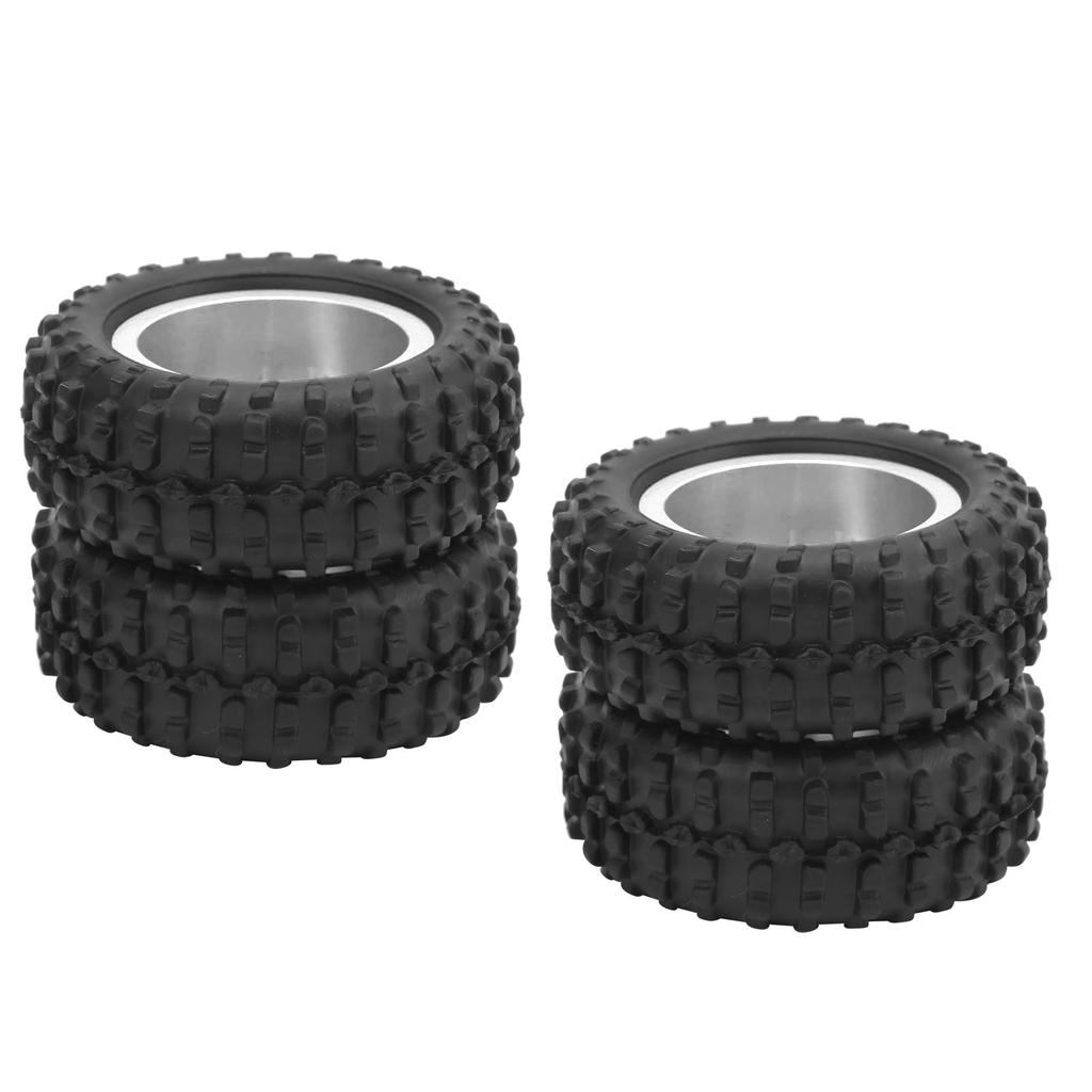 2pcs 52mm Aluminum Alloy Rr Tire Replacement Parts Fit for WPL D12 1/10 RC Truck (009)