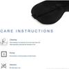 INF Sleep Mask, 100% Pure Silk, Adjustable Blindfold for Travel At Home, 2-Pack