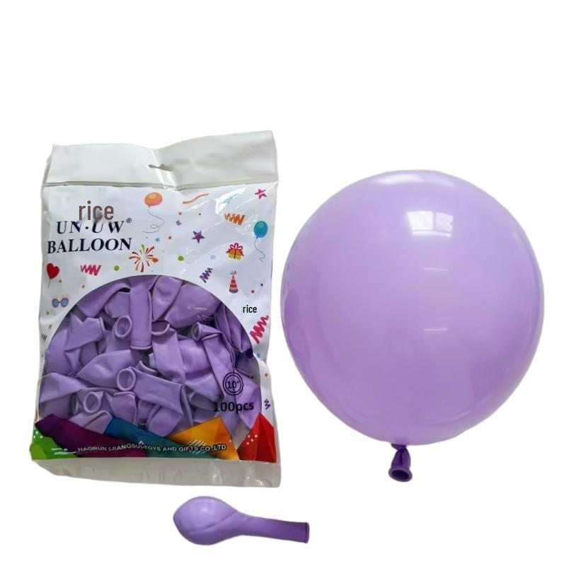Durable and Safe 10-Inch Colorful Balloons for Kids' Birthday Party Decorations