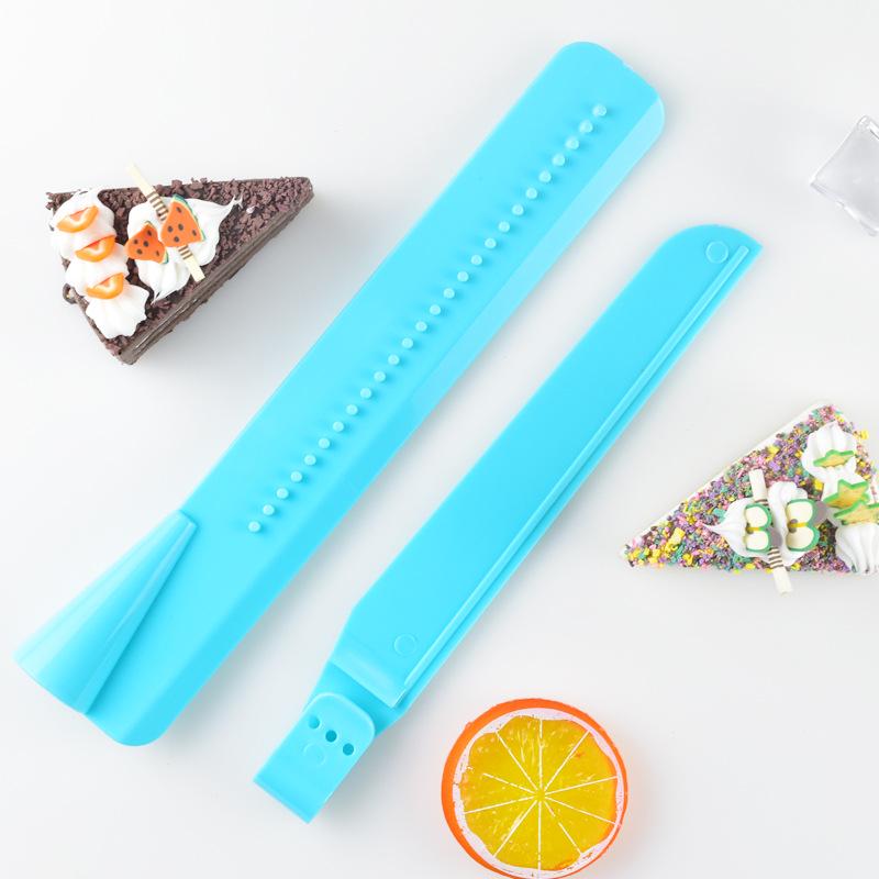 Cream Baking Spatula Set: Small Plastic Smoothing Knife and Cake Mold Decoration Tool