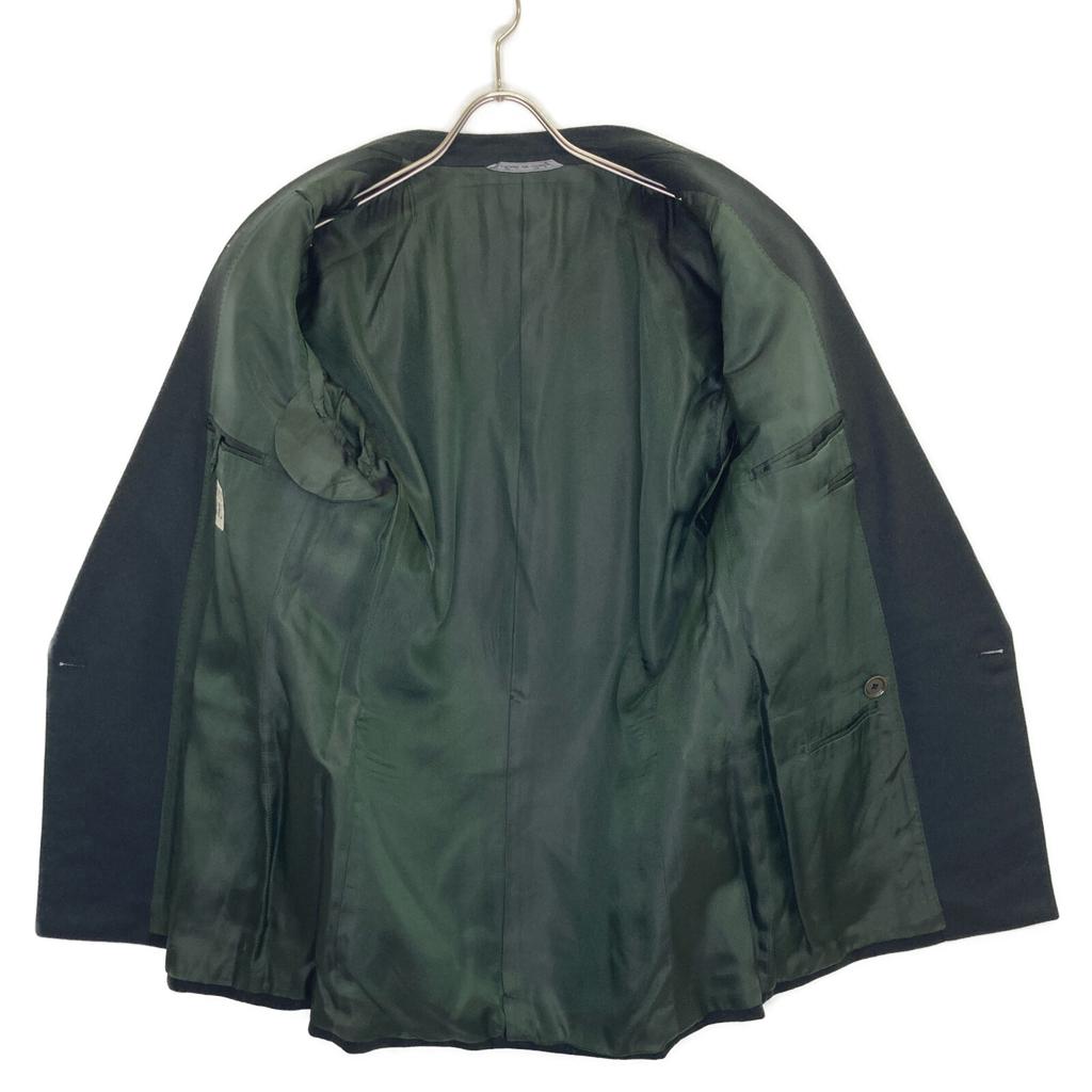 Gianfranco Ferre Black gold button wool double breasted peaked lapel jacket Jacket 48 greenUsed