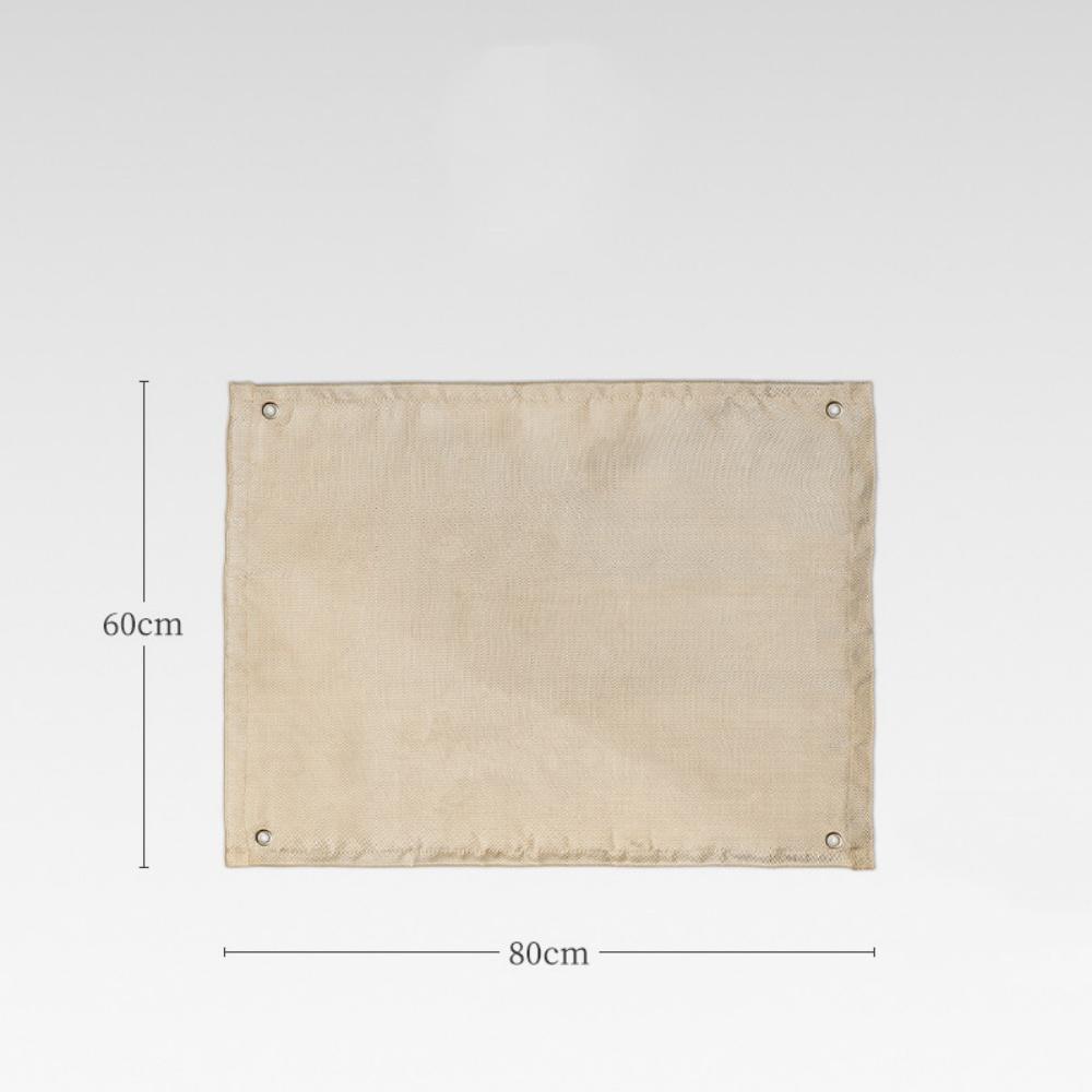 Outdoor Camping Fireproof Cloth Blanket Fiberglass Mat Picnic Barbecue Insulation Mat Flame Retardant High Temperature Fire Mat
