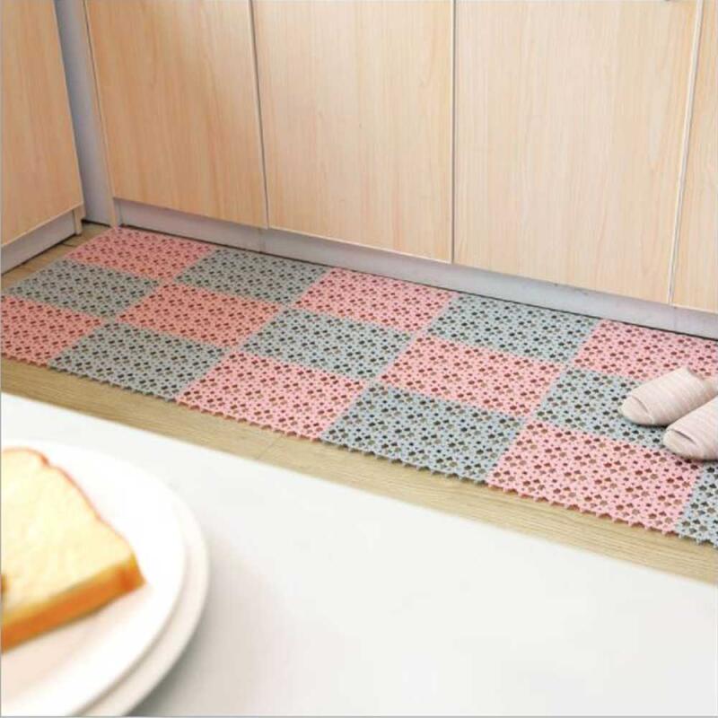 Bathroom Assembly Non-Slip Puzzle Mat/Pad Step Stool Toilet