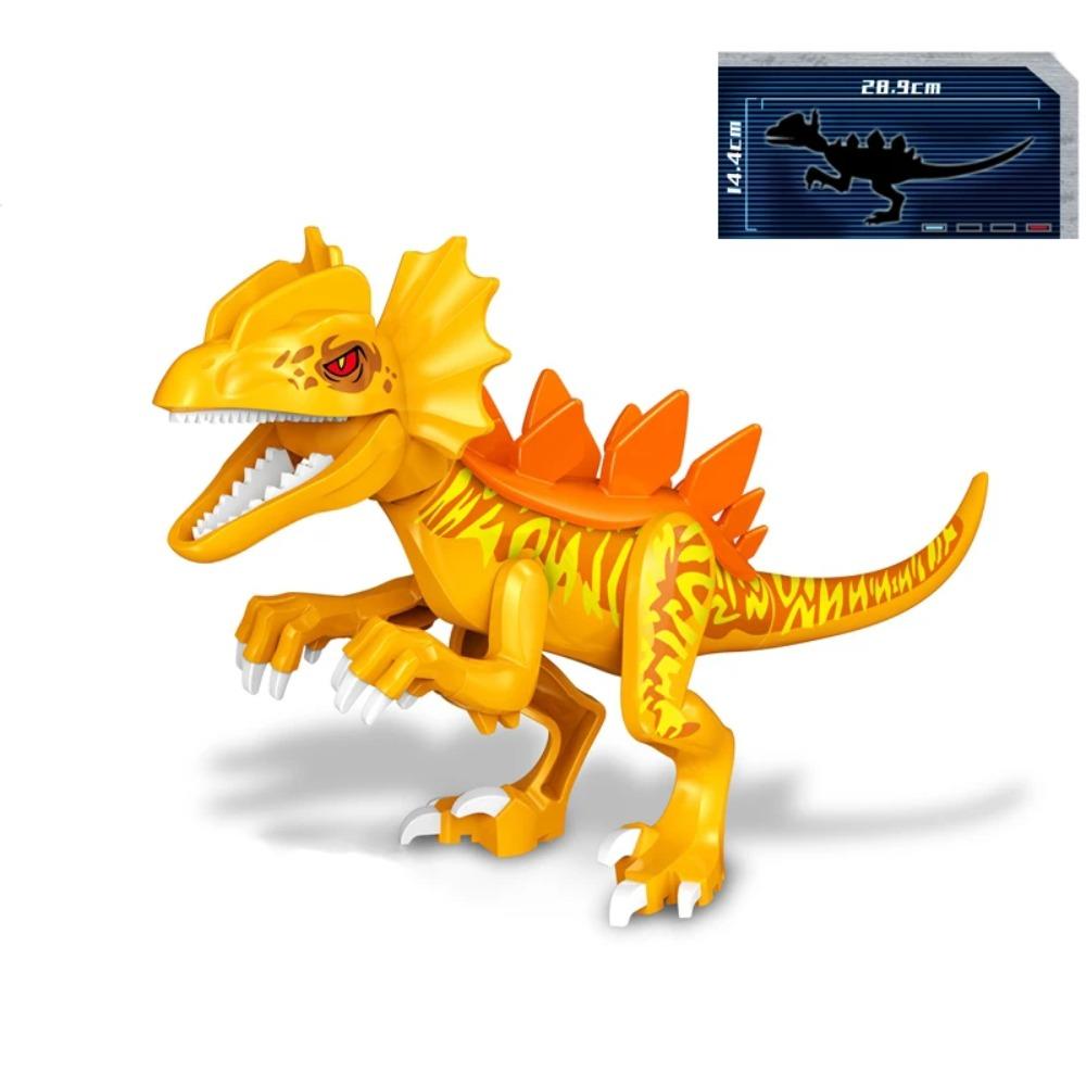 Raptor Brutal Building Jurassic Blocks World 2 MINI Figuras de Dinossauro Peças Blocos Dino Brinquedos Para Crianças Dinossauros Natal
