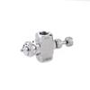 Air Atomizing Nozzle 1/4BSPT Misting Low Pressure Flat Fan Solid Cone Wide Angle Mix Type Spray Tip Nozzles