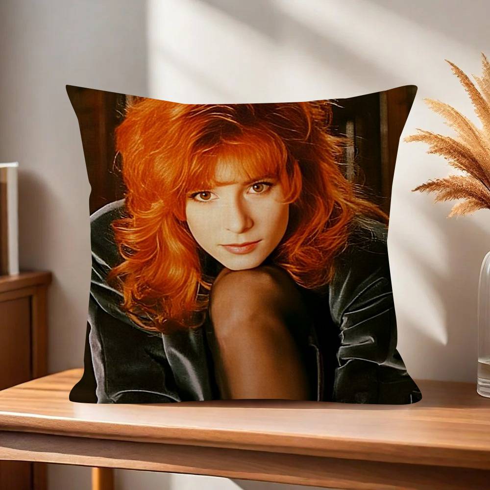 Singer MMylene Farmer cm Cushion Cover Pillow Cover Decor Pillowcase Home Pillowcase for Couch Pillow