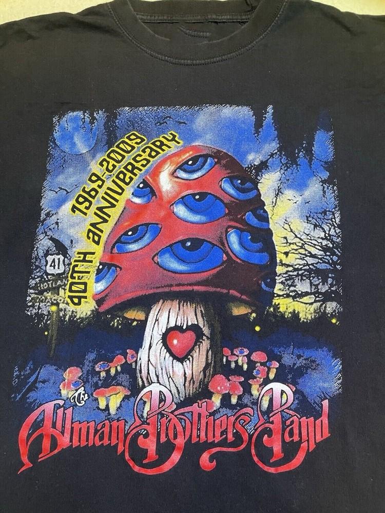 The Allman Brothers Band 2009 Tour Concert Tshirt Unisex Cotton Tee S5Xl Unisex T-Shirt L
